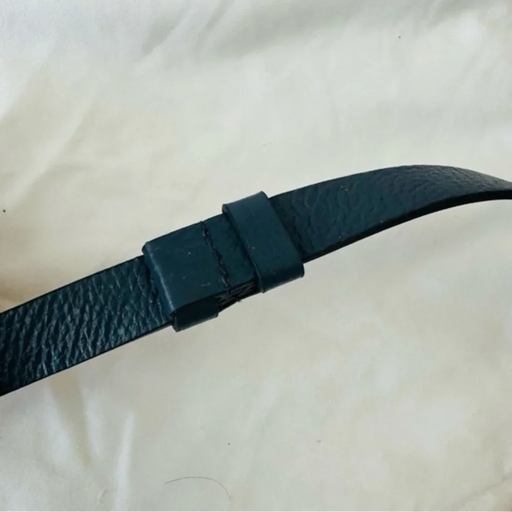 Kate Spade Kissing Bird Belt Dark blue Rhinestones In the Hoop XS/S - Picture 6 of 15